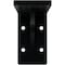 Ekena Millwork Embrey Steel Bracket, Powder Coated Black 2"W x 6"D x 3 3/4"H BKTM02X06X03EBPBL - alternate 7